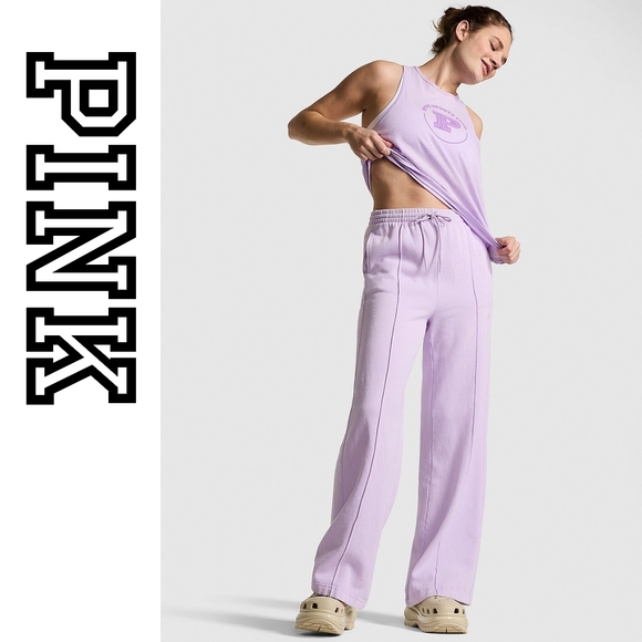 Victoria's Secret Pink - COTTON CROPPED RACERBACK TANK TOP - Picture 2 of 6